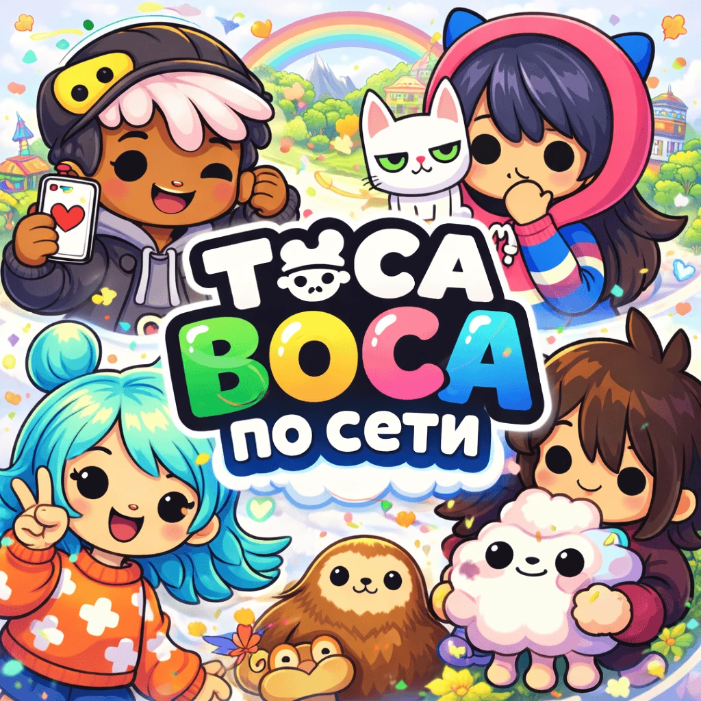 Toca Boca Online - играй с друзьями в реальном времени